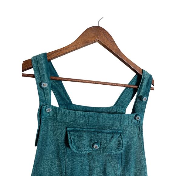 April Cornell for Modern Prairie Hannah Jumpsuit in Teal Womans Small - Picture 7 of 12